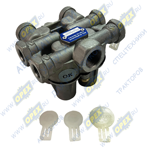 71262000 Клапан защитный 4-х контурный M16х1.5 / M22х1.5; (Maх 10 bar); порты: 7; 21/22=7.0 bar, 23/24=6.5 bar; 9347022400 I79379 AE4183 AVL Krafttechnik